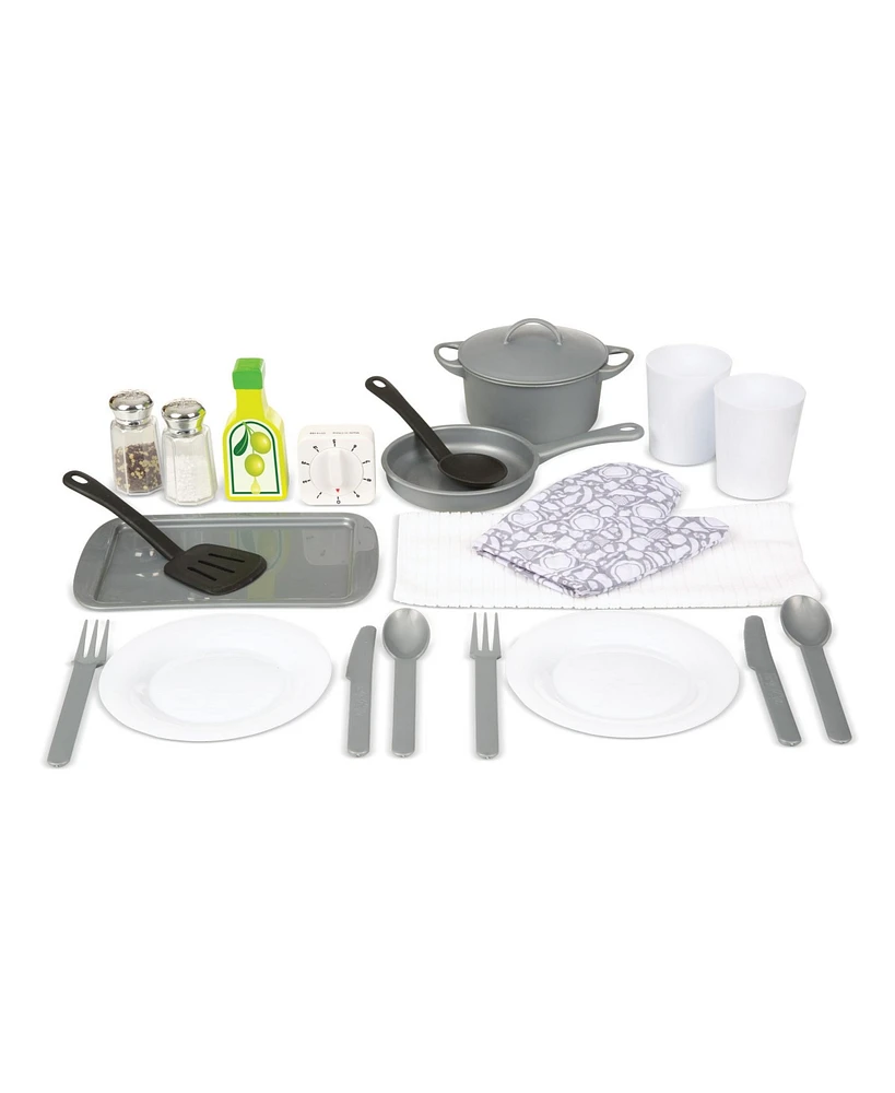 Melissa & Doug 22-Piece Play Kitchen Accessories Set