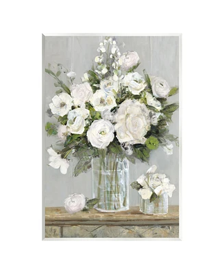 Stupell Industries Country Floral Scene Wall Plaque Art, 10" x 15"