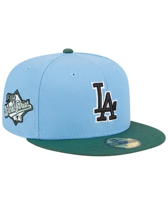 Men's New Era Sky Blue, Cilantro Los Angeles Dodgers 1988 World Series 59FIFTY Fitted Hat
