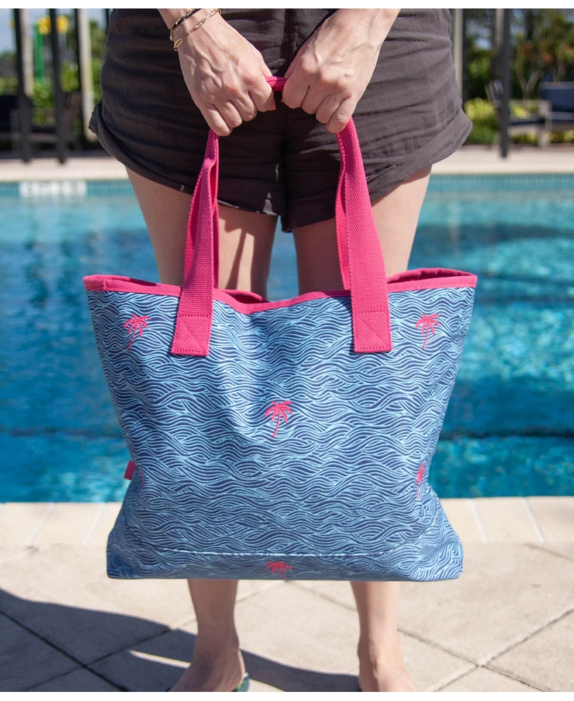 Shady Lady Extra Large, 100% Cotton Canvas Carryall Tote Bag