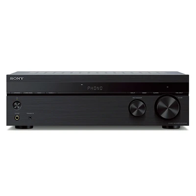 Sony Str-DH190 Stereo Receiver with Phono Input and Bluetooth Connectivity