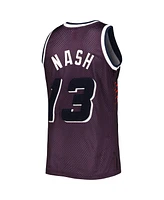 Men's Mitchell & Ness Steve Nash Purple Phoenix Suns Hardwood Classics Off-Court Swingman Jersey
