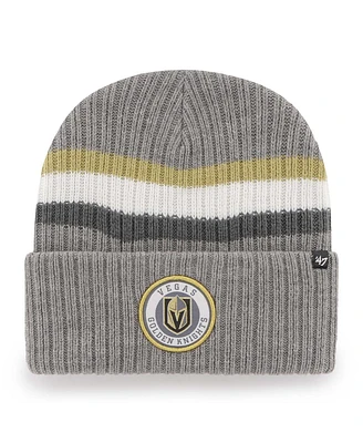 Men's '47 Brand Charcoal Vegas Golden Knights Highline Cuffed Knit Hat