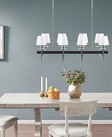 Hampton Hill Fairmount Drum Shades 8-Light Traditional Chandelier