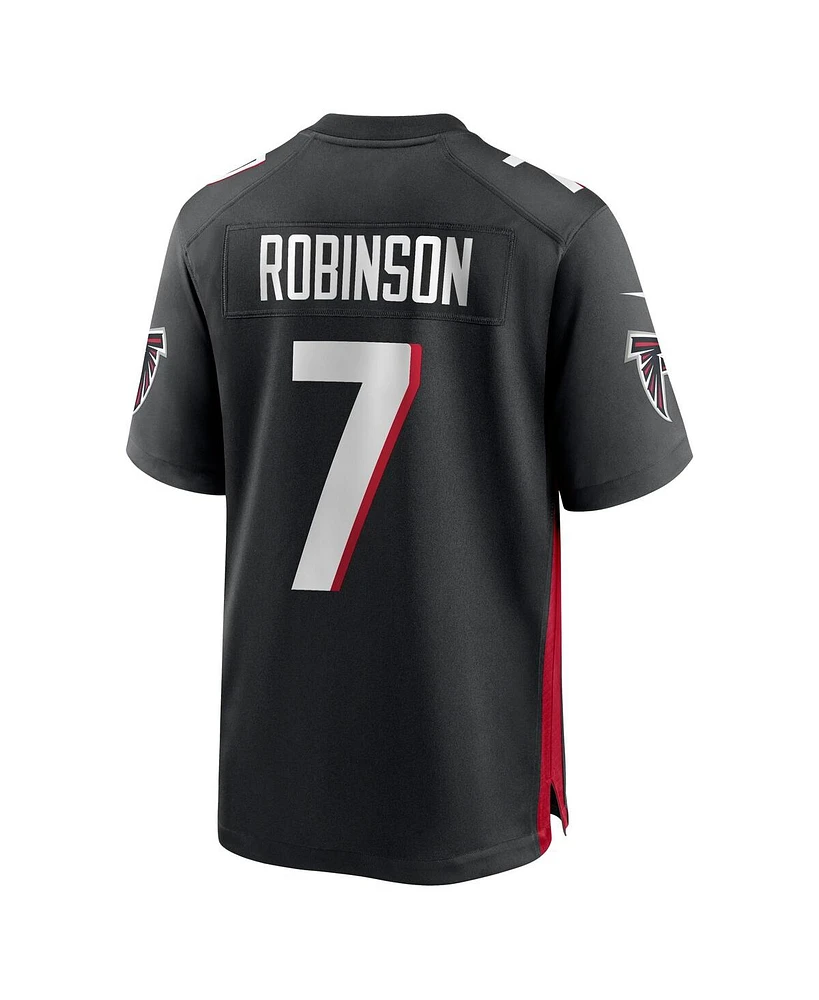 Nike Men's Bijan Robinson Atlanta Falcons 2023 Nfl Draft First Round Pick Throwback Game Jersey