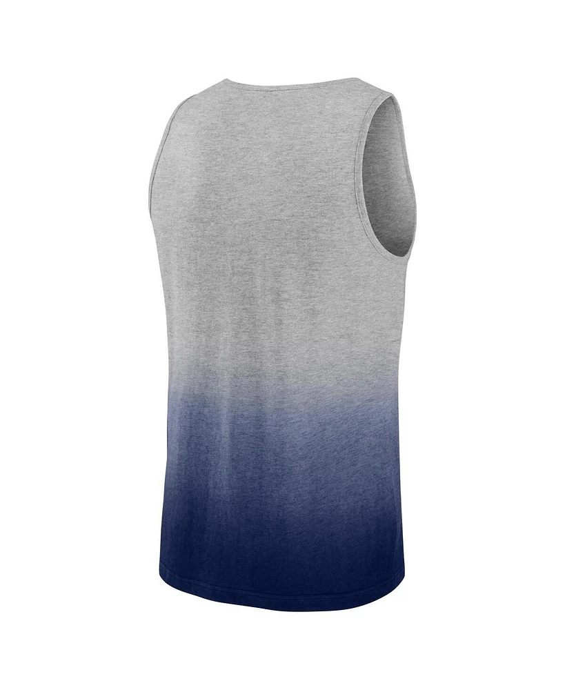 Men's Fanatics Gray, Navy Atlanta Braves Our Year Tank Top