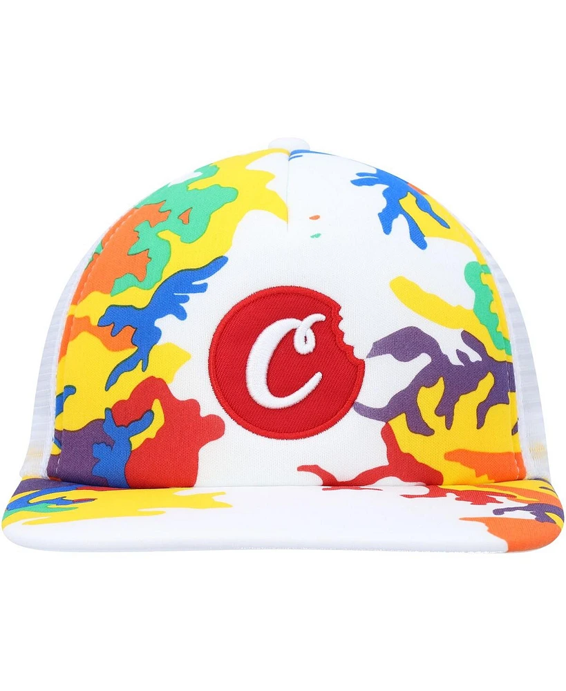 Men's Cookies White Fresh Air Trucker Snapback Hat