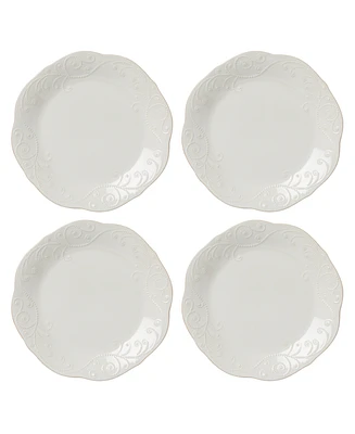 Lenox French Perle 4-Piece Dinner Plate Set