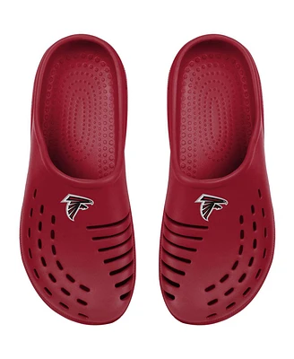Youth Boys and Girls Foco Red Atlanta Falcons Sunny Day Clogs