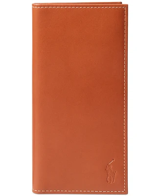 Polo Ralph Lauren Men's Burnished Leather Narrow Wallet