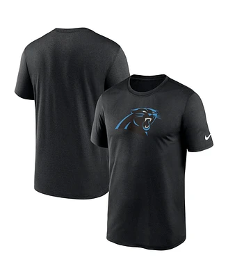 Men's Nike Black Carolina Panthers Legend Logo Performance T-shirt