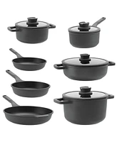 BergHOFF Leo Stone Cast Aluminum 11 Piece Non-Stick Cookware Set