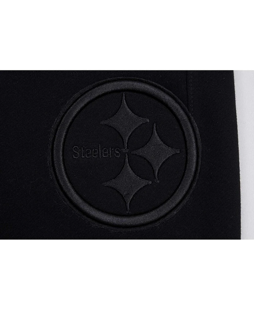 Men's Pro Standard Black Pittsburgh Steelers Neutral Fleece Sweatpants