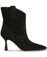 Sam Edelman Women's Moe Pointed-Toe Pull-On Western Boots