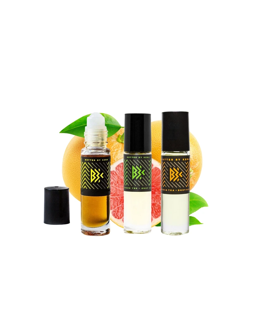 Three Essentials Citrus & Fruit Perfume Oil Trio