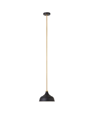 Hudson & Canal Mackenzie 10.75" Metal Shade Wide Pendant