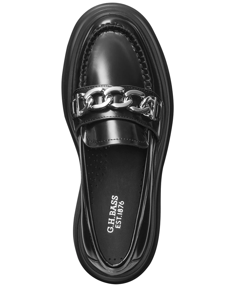 Platform Chain Lug Loafer
