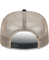 Men's New Era White New York Yankees Chrome Camo A-Frame 9FIFTY Trucker Snapback Hat