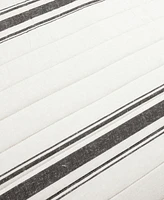 Lush Decor Farmhouse Stripe Reversible Cotton 2-Piece Quilt, Twin/Twin Xl