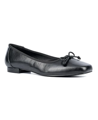 Fashion To Figure Women's Fawn Ballet Flat - Wide Width
