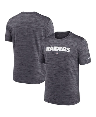 Men's Nike Black Las Vegas Raiders Velocity Performance T-shirt