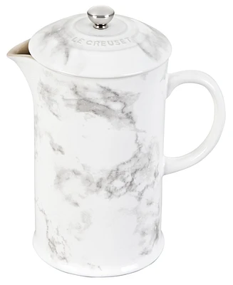 Le Creuset 34-Oz. Stoneware French Press Coffee Maker
