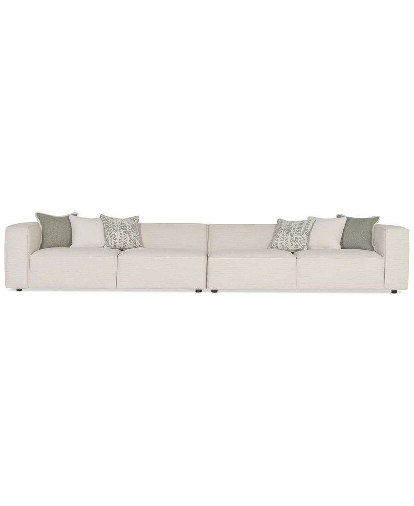 Bliss 168" 2-Pc. Fabric Extra Large Sofa, Created for Macy's
