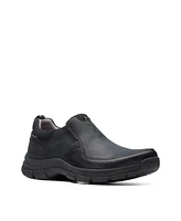 Clarks Men's Collection Walpath Step Leather Slip On Shoes