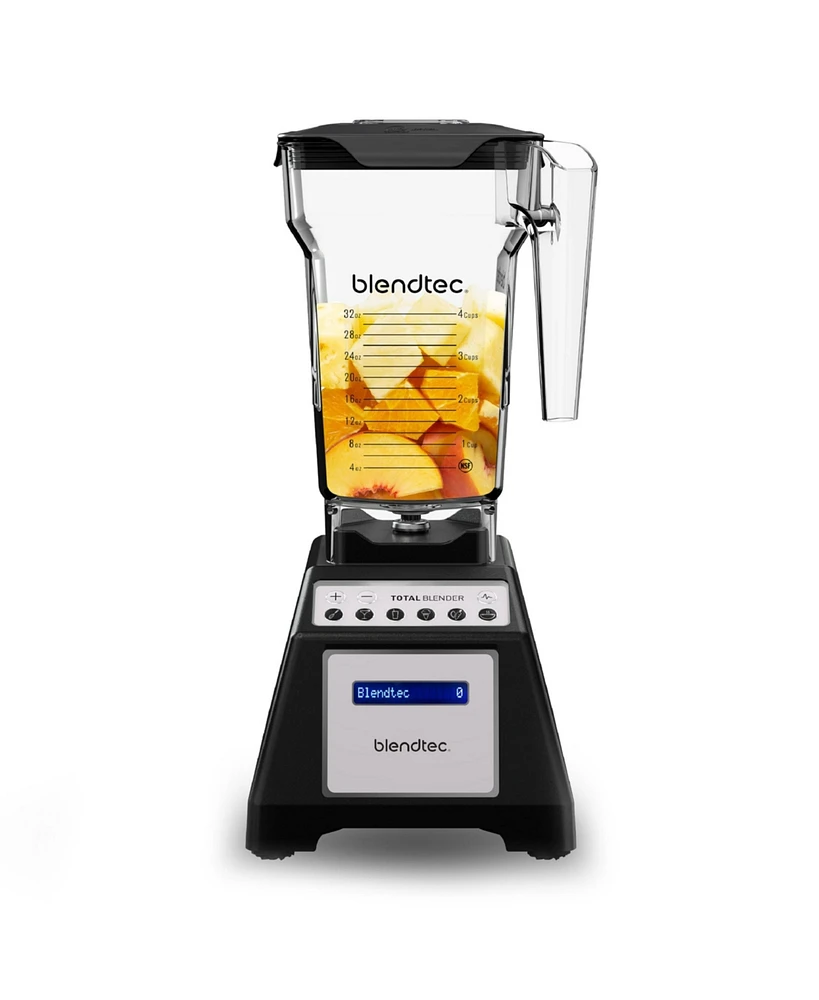 Blendtec Total Blender Classic - Includes FourSide Jar (75 oz) - 10-Speed Professional-Grade Countertop Blender