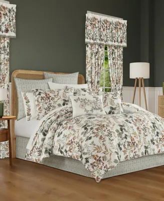 Royal Court Evergreen 4 Piece Comforter Set, California King