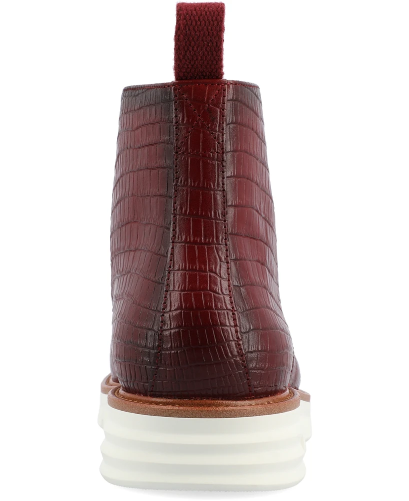 Taft 365 Men's Model 009 Plain-Toe Lace-Up Boots