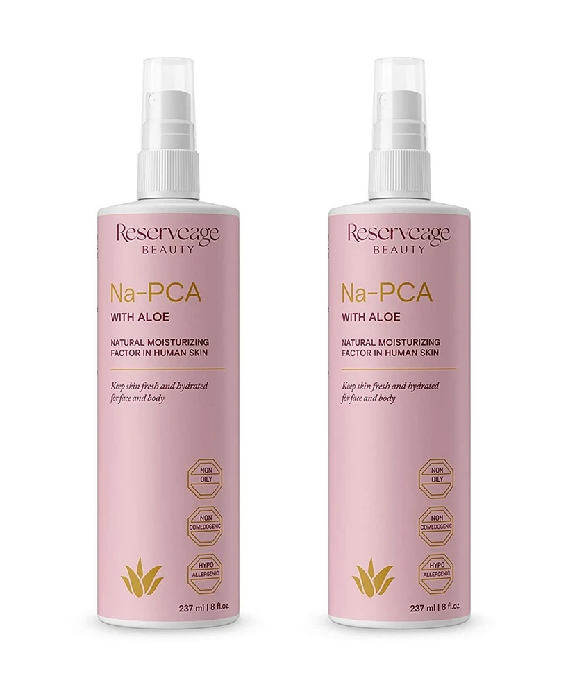 Reserveage Na-pca Spray with Aloe Vera - Moisturizing Body Lotion for Dry Skin - Anti Aging Face Moisturizer for Women and Men