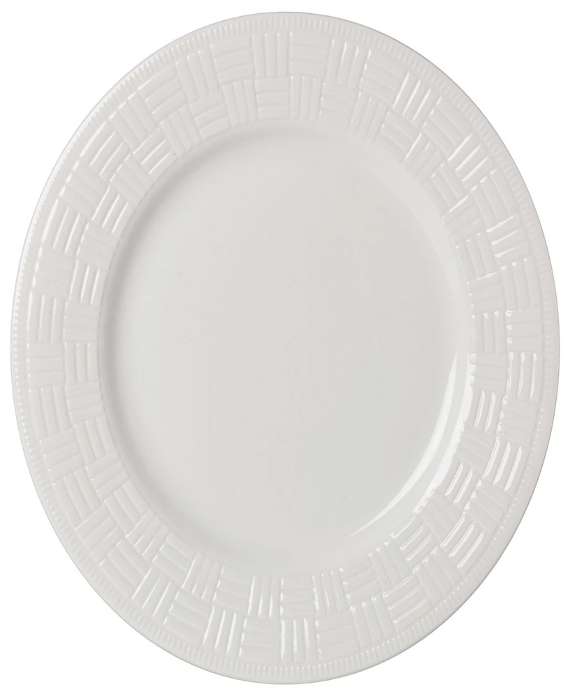 Mikasa Ashlyn Vegan Bone Chip Resistant 12 Piece Dinnerware Set, Service for 4