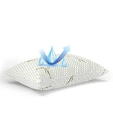 ProSleep Rayon from Bamboo Gel-Infused Memory Foam Cluster Pillow, Jumbo