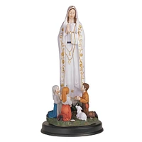 Fc Design 12"H Our Lady of Fatima Statue Our Lady of The Holy Rosary of Fatima Holy Figurine Religious Decoration Home Decor Perfect Gift for House Wa
