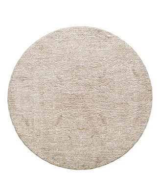 Livabliss Masterpiece High-Low Mpc-2316 5'3" x 5'3" Round Area Rug