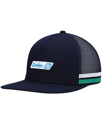 Men's Cookies Navy Bal Harbor Trucker Snapback Hat