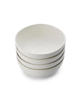 Portmeirion Sophie Conran White Noodle Bowls, Set of 4