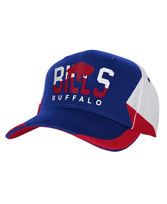 Big Boys and Girls Mitchell & Ness Royal Buffalo Bills Retro dome Precurved Adjustable Hat