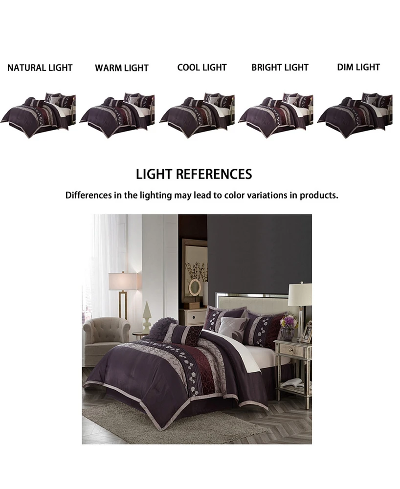 Stratford Park Riley 7-Pc. Comforter Set