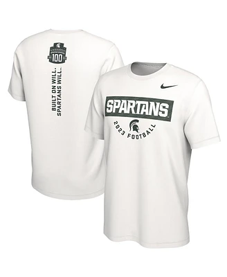 Men's Nike White Michigan State Spartans 2023 Fan T-shirt