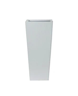 Nearly Natural 22" Decorative Metal Tower Planter