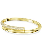 Swarovski Pave Crossover Bangle Bracelet