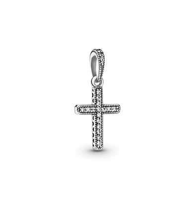 Pandora Sparkling Cubic Zirconia Cross Pendant