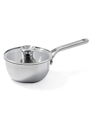 Oxo Mira Tri-Ply Stainless Steel 7" Covered Chef's Pan