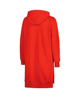 Women's Gameday Couture Scarlet Ohio State Buckeyes Take a Knee Raglan Hooded Sweatshirt Dress