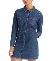 Levi's Women's Flynn Western Cotton Denim Dress