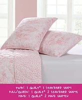 Betsey Johnson Butterfly Ombre 2 Piece Quilt Set, Twin