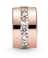 Pandora Cubic Zirconia Sparkling Row Spacer Charm