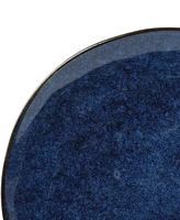Elama Samara Blue 12 Pc. Dinnerware Set, Service for 4